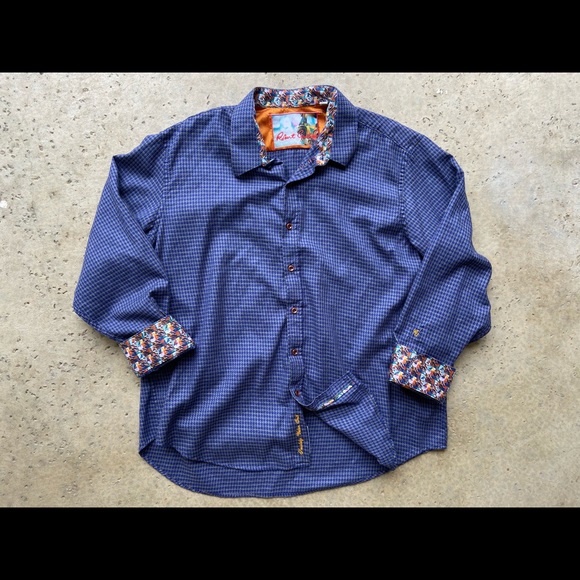 Robert Graham Flip Cuff Button Down Shirt 4XL - Picture 2 of 8